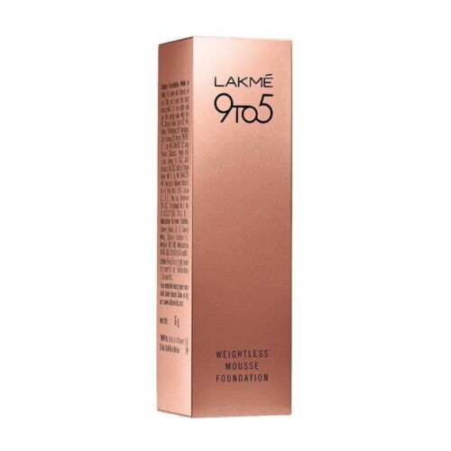 Lakme 9 to 5 Weightless Mini Mousse Foundation - Multishades - Picture 1 of 8