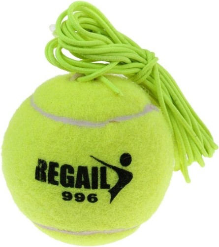 3 piezas pelota de reboteador de tenis con cuerda elástica de goma para práctica de tenis - Imagen 5 de 6