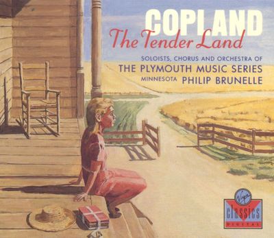    OPER   Aaron Copland   THE TENDER LAND   2CD   Neuwertig