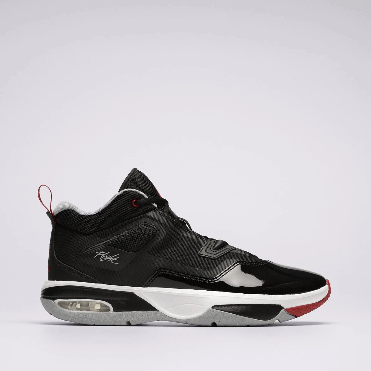 Jordan Stay Loyal 3 Nike Sneaker Black Patent Leather Casual Training Shoe Sz 11 Jordan Stay Loyal 3 Black Cool Grey for Sale | Authenticity  main image 2