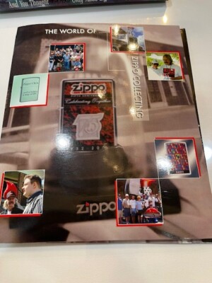 574 - 2008 Zippo Click Club Collection Folder, Penny, Zippo Pin Back, & 4 More!