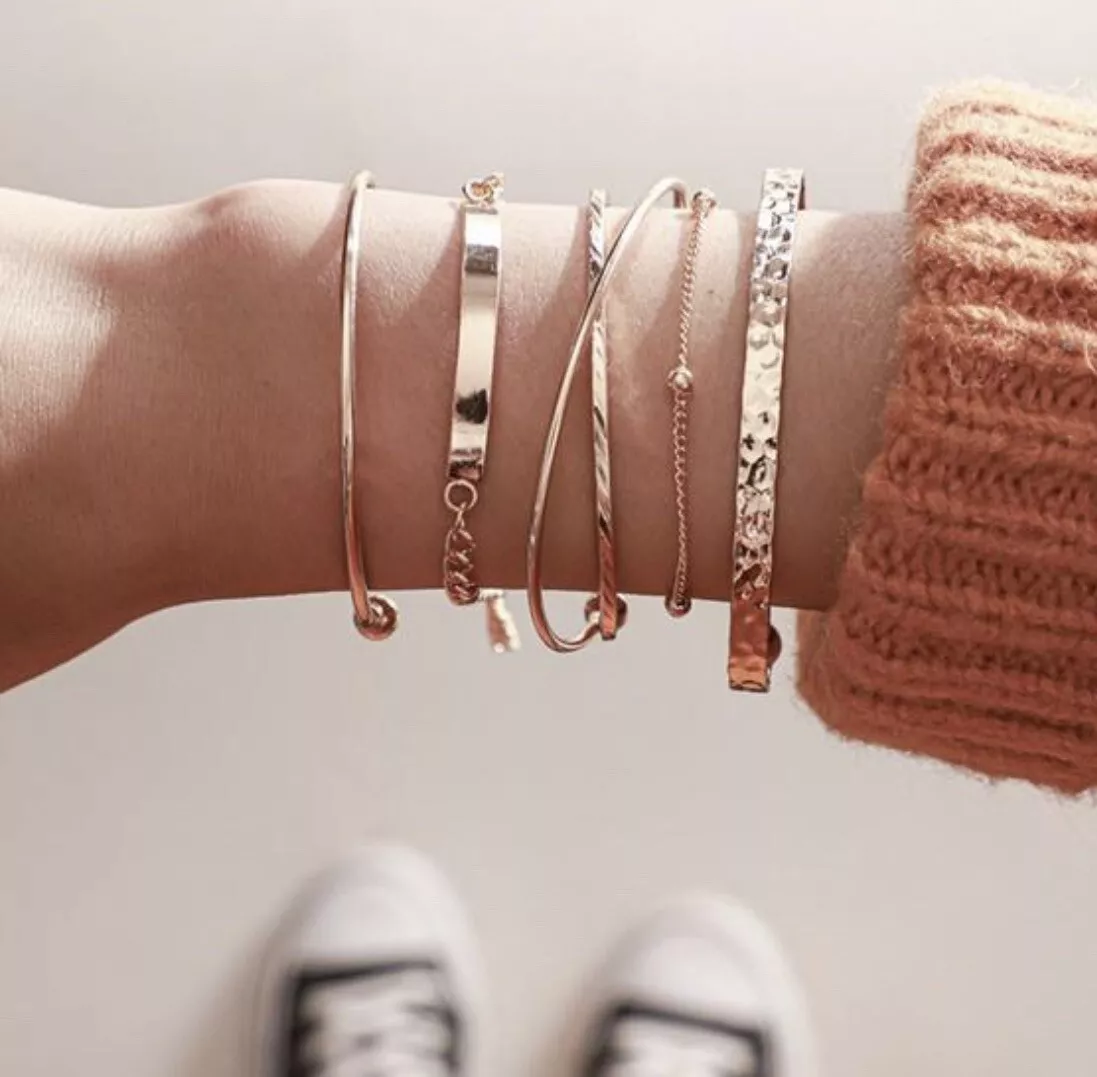 Layered bracelet hotsell sets