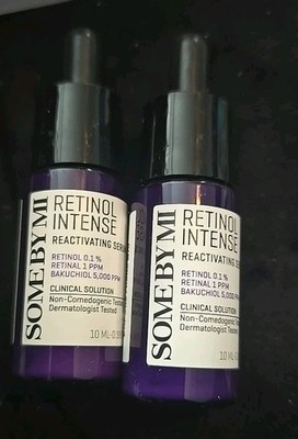 SOME BY MI - Retinol Intense Reactivating Serum 10ml X 2 Mini Nwob 