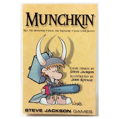 SJG Board Games Munchkin Collection #16 - Base Game + 3 Expansions! EX