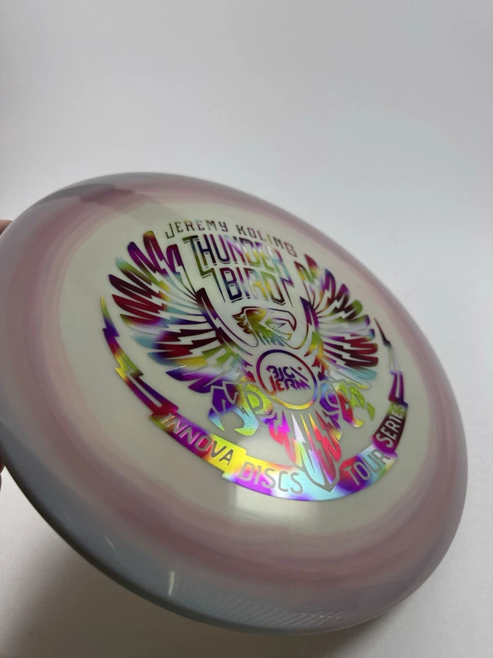 2018 Jeremy Koling Big Jerm Tour Series Innova Swirly Star Thunderbird 175g New - Image 2 of 4
