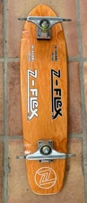 Z Flex Jay Adams Design Classic 29” Maple Skateboard & Z Flex Trucks No Wheels
