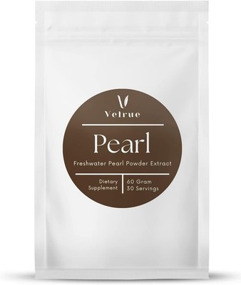 Pure Pearl Powder | 60 Grams |100% Natural Ingredients from Fresh Water |... 