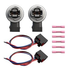 2PCS Turn Signal Light Connector Pigtail Wire Harness Fit Jeep Wrangler JK 20...