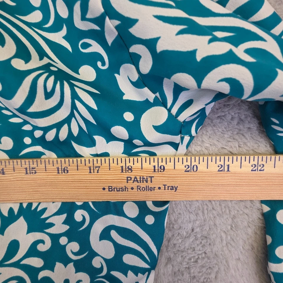 Túnica Bella Para Mujer S Verde Boho Indie Sleaze Top Resort Wear Costero Preppy Foto 4 de 4