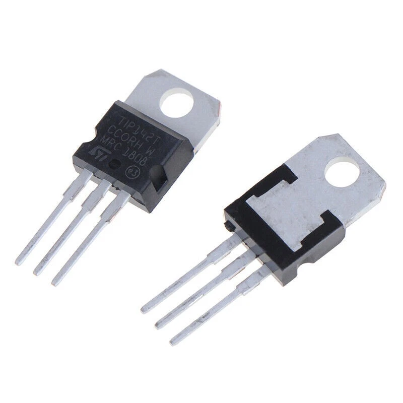5pcs TIP142T Darlington Transistor NPN 100V 125W 10A TO-220 TIP142 ST USA - Image 4 of 4