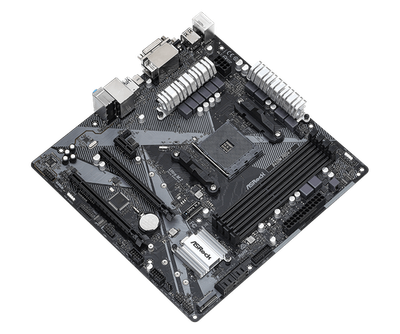 ASRock B450M Pro4-F R 2.0 AMD AM4 MicroATX DDR4 Desktop