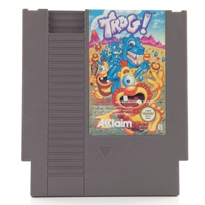 Nintendo NES Spiel: TROG! - Modul und Schutzhülle (PAL-B NOE) von ACCLAIM