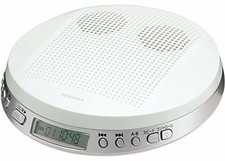 TOSHIBA TY-P2 Portable CD player Built-in speaker w/Remote controller White NEW