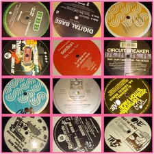 KONVOLUT: 13x 12" Vinyl - Genre: BREAK BEAT - GUTER ZUSTAND