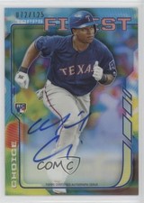 2014 Topps Finest Rookie Blue Refractor 72/125 Michael Choice #RA-MC Auto a2v