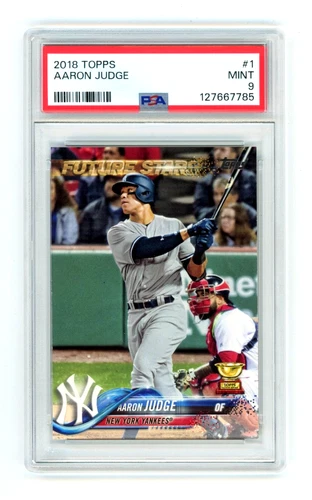 Aaron Judge 2018 Topps #1 PSA 9 Mint Rookie Cup