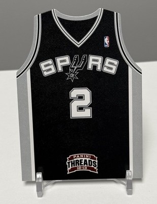 2012-13 Panini Threads Rookie Team Threads Die-Cut Kawhi Leonard RC #4 Spurs 