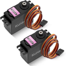 2PCS MG996R Servo Motor High Speed Gear RC 55g Metal Torque... 