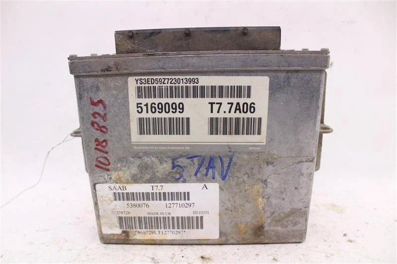 ECU ECM COMPUTER Saab 9-5 2002 02 5169099 1018825 - Image 2 of 3
