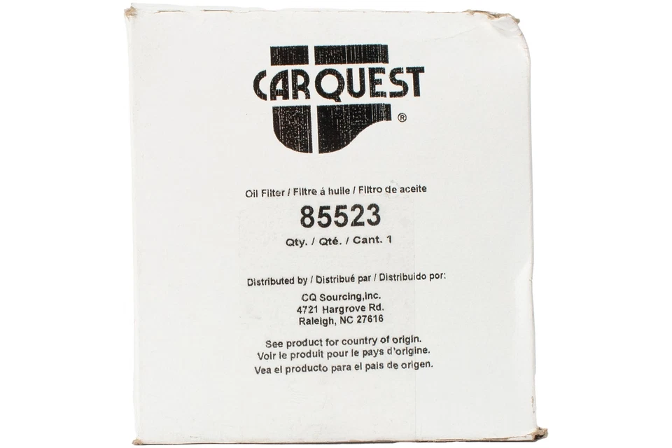 Carquest Oil Filter Fits 1987-97 Mitsubishi Fuso Med/HD Trucks Part Number 85523 - Image 4 of 4