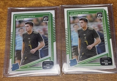 Gilberto Mora 25-26 Panini Donruss Optic FIFA World Cup 2026 Rated Rookie 214 x2
