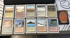 Alt Art Replacement - Original Dual Lands Set Playtest for MTG / Magic Commander