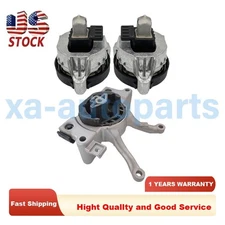 3Pcs Engine Motor Mount Left & Right & Transmission Mount Kit For BMW X3 G01 US
