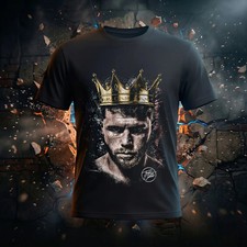 Canelo Alvarez Undisputed Heavy Cotton Boxing Double Sides Unisex T-shirt