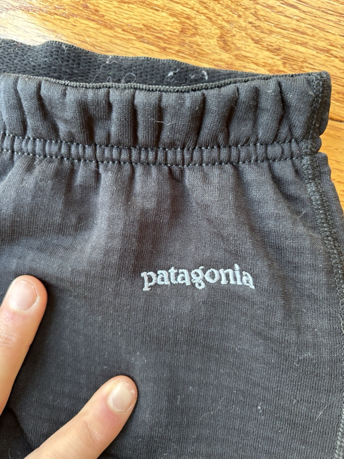 Patagonia Waffle Military Base Ski Liner Pants Black Women’s S Made in USA thumbnail 4