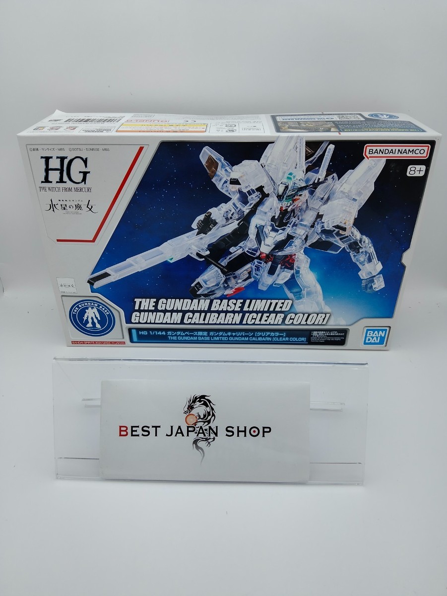 HG 1/144 Gundam Calibarn Clear Color Gundam Base Limited Model Kit