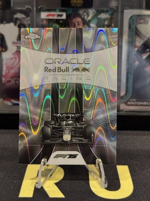 2025 Topps Chrome F1 Oracle Red Bull Racing Team Logo #174 B&W 