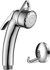 High Pressure Shower Head,1/2" Thread Chrome Trigger Handheld Shower Head with o