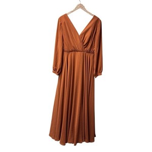 Rust Bridesmaid Dress | eBay