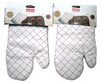 2Er Ofenhandschuhe Topfhandschuhe Backhandschuhe Topflappen Grill Von Zenker