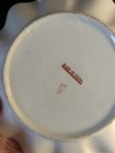 VINTAGE CHINESE SATSUMA PORCELAIN SCALLOPED BEADED PLATE  — photo 2