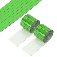 5x5mm Self Adhesive Mirrors Mosaic Tiles, 3840 Pcs Mosaic Sticker, Green