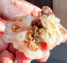 Vintage 1970s Deer Creek Arizona Fire Agate Rough 4.0 Ounces