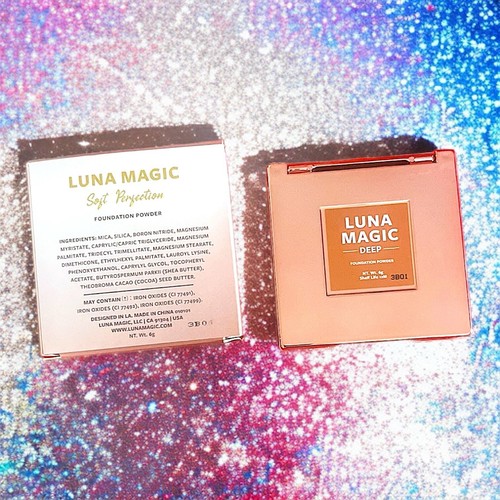Luna Magic Soft Perfection Foundation Powder in Deep 6g New In Box - Picture 12 of 15
