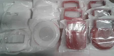 Lot of 11 Misc. Simplex Fire Alarm Covers - as pictured