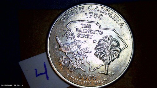 2000 SOUTH CAROLINA Quarter DDO + errors... 6 COINS SEE MY "SELLERS OTHER ITEMS - Picture 12 of 18