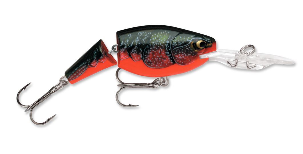 Rapala Jointed Shad Rap 07 - Esca Affondante Per Bass (Crawdad) 2 3/4" - 7/16 Oz