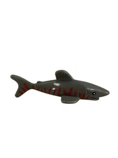 Octonauts Tiger Shark Mattel 2010 Megalodon Toy Figure Gray Red Plastic Gup d