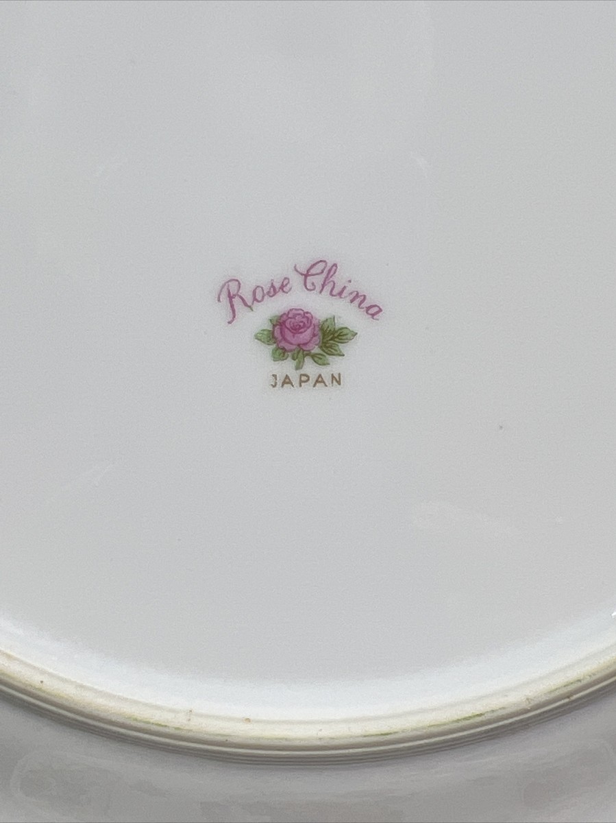 Vintage Set of Rose China From Japan~~12 Settings/7 Pieces~~84 Pcs