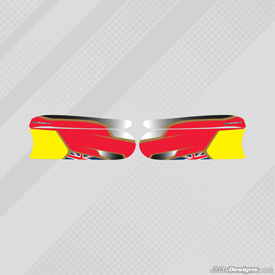 GILLARD STYLE M10 SEITENPOD AUFKLEBER-KIT - KARTING - JakeDesigns