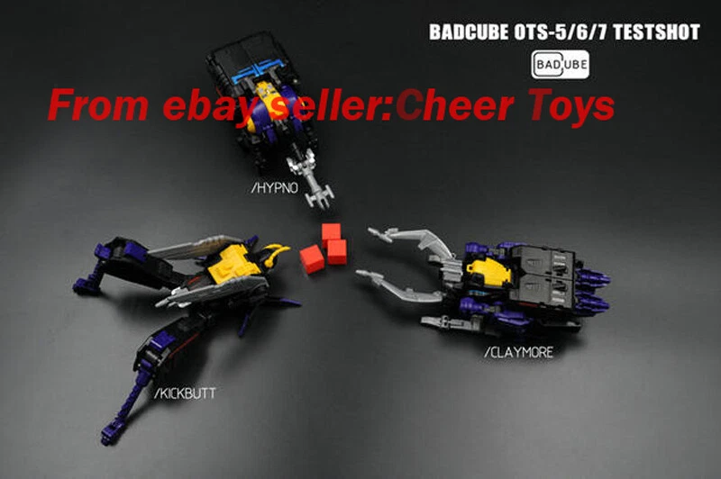 3pcs BADCUBE BC G1 MP Evil Bug Corps OTS-050607 Figure Model in stock - Image 3 of 4