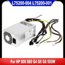 For HP 800 880 G4 G5 G6 550W Power Supply PA-5551-1HA PCK026 L75200-004 -001