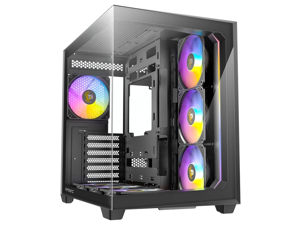 Antec C5 ARGB, 7 x 120mm ARGB PWM Fans Included, Up to 10 Fans Simultaneously, T - Image 3 of 4