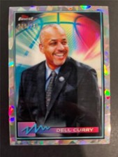2021 Topps Finest Basketball Cracked Ice Atomic Refractor #30 Dell Curry 289/299