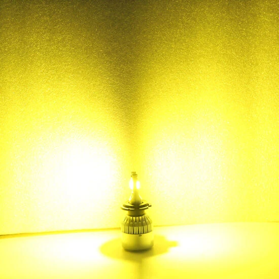 Kit de conversión de faros LED HB3 AMARILLO 9005 opt7 3000k bombillas 3K Foto 2 de 4