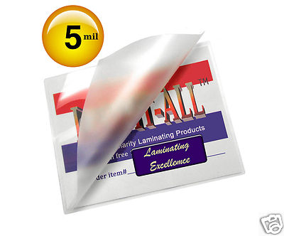 500/pack LAM-IT-ALL 5 Mil Hot Letter size Laminating Pouches 9 x 11-1/2, 9x11.5